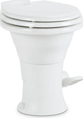 Dometic 310 RV Toilet, Oblong, PowerFlush, White