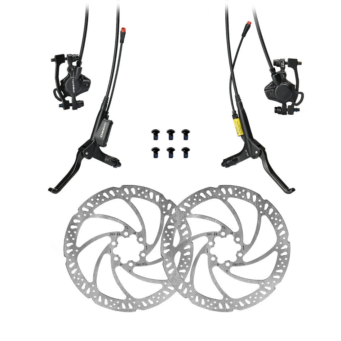 Tektro Hydraulic Disc Brakes With Power Cut-Off Sensor - HD-E350