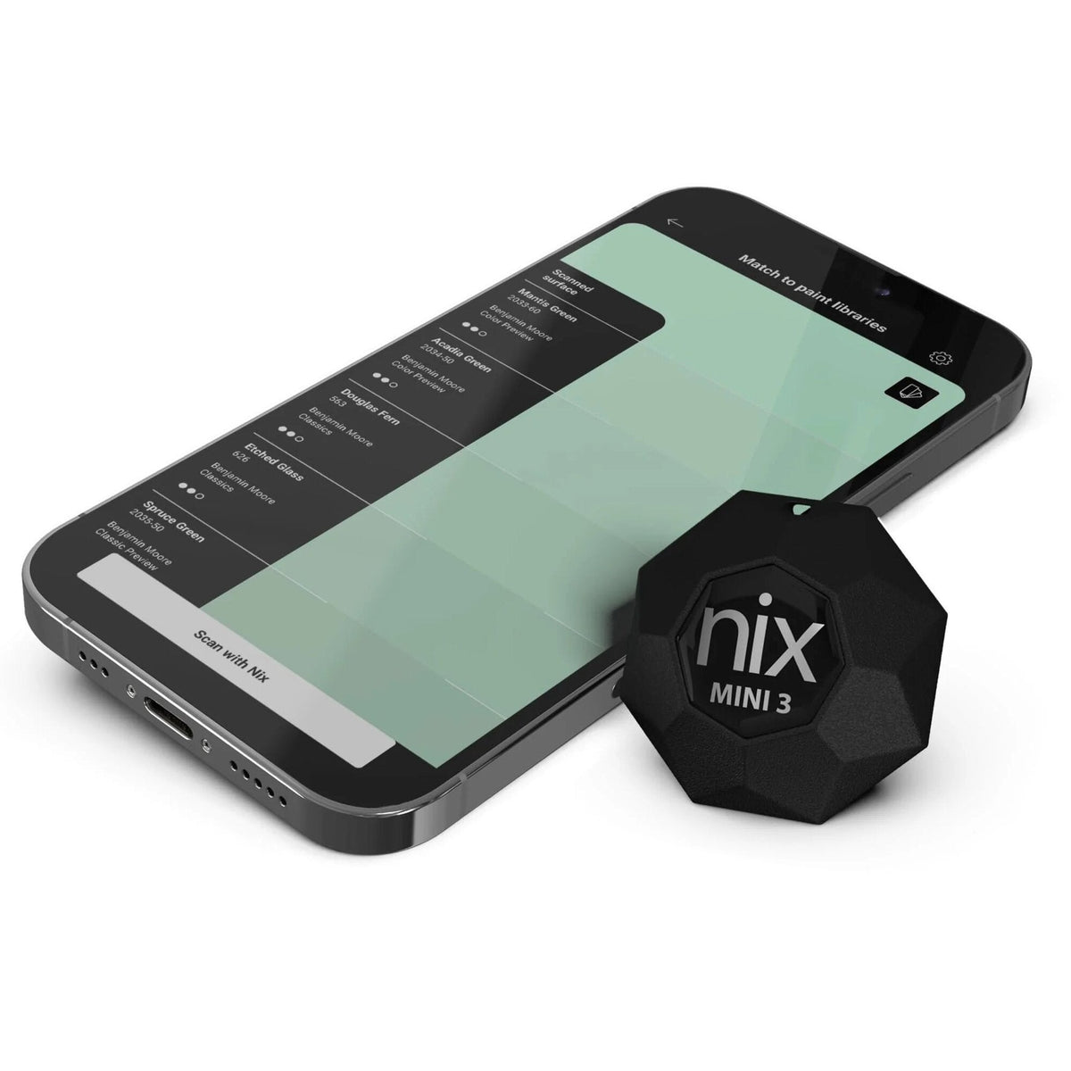 Nix Mini 3 Color Sensor Colorimeter Portable Color Matching Tool