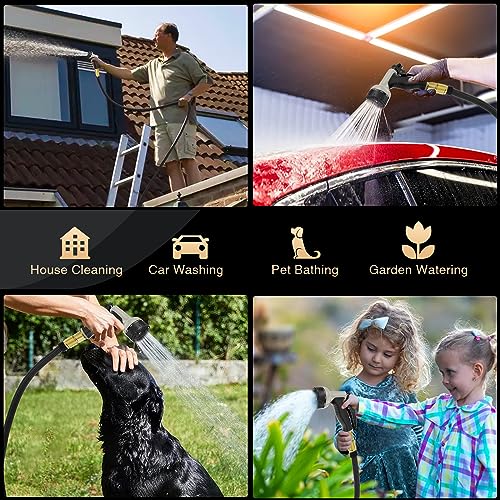 Expandable Garden Hose 100ft With 40 Layers Of Innovative Nano Rubber