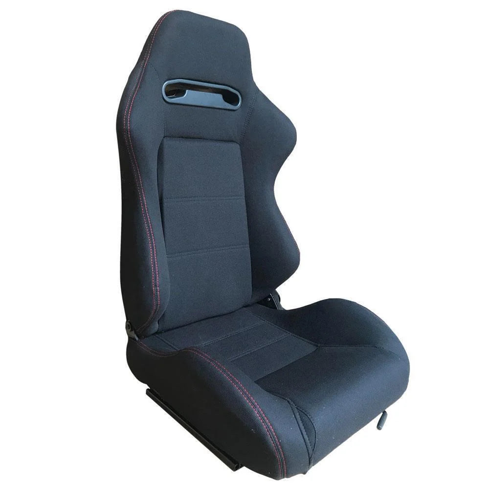 ZGBY Reclinable Sports Bucket Racing Seats With Sliders - Left And Right, 2 Pcs