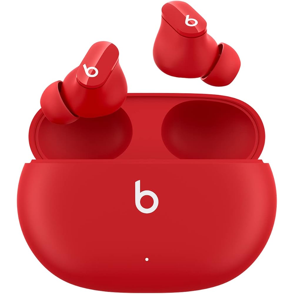 Beats Studio Buds True Wireless Noise Cancelling Earbuds, Red - Studio Buds