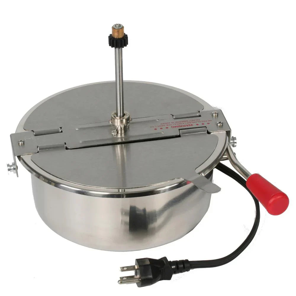 Superior Popcorn Company 8 oz Stainless Steel Replacement Kettle - 860W