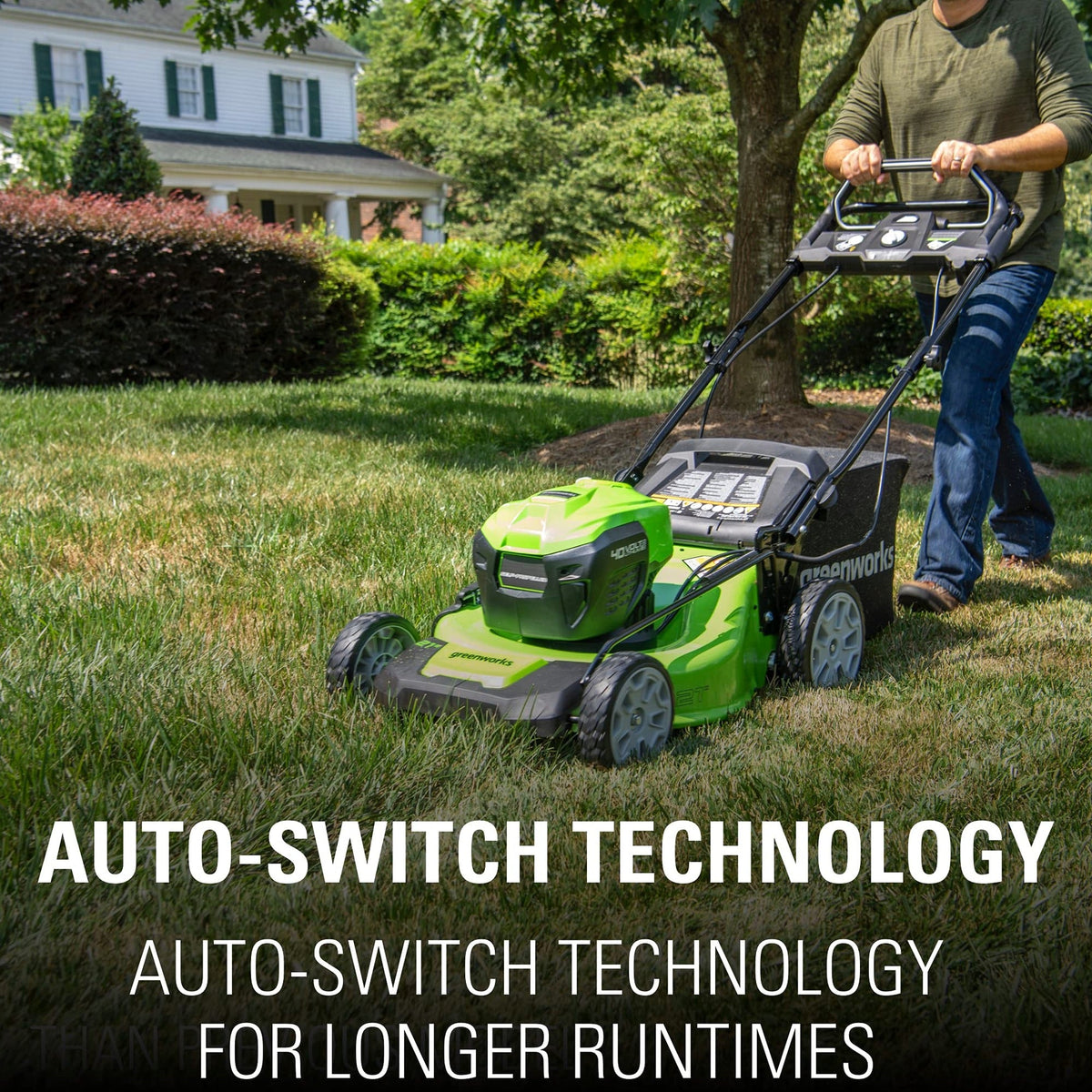 80V Cordless 21′′ Self-Propelled Brushless Lawn Mower | Greenworks