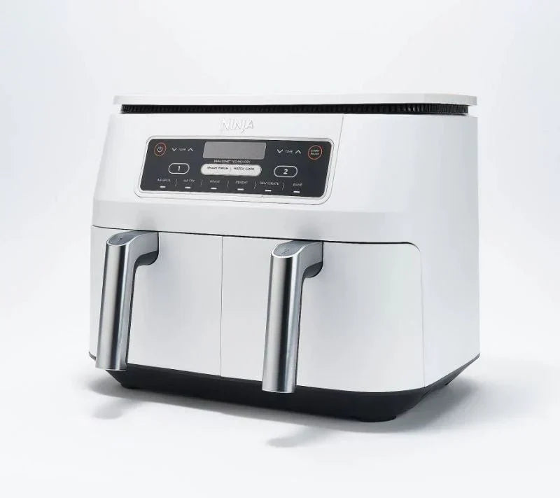 8-Quart 6-in-1 Dual Zone Air Fryer With Broil Rack