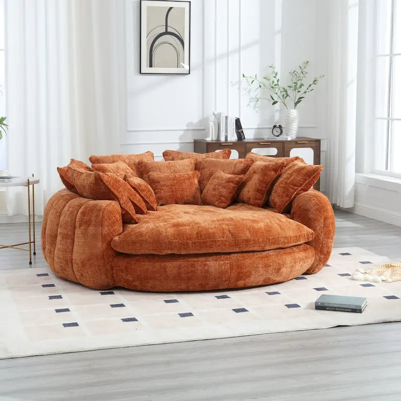 Double Loaf Sofa Bed With Armrests