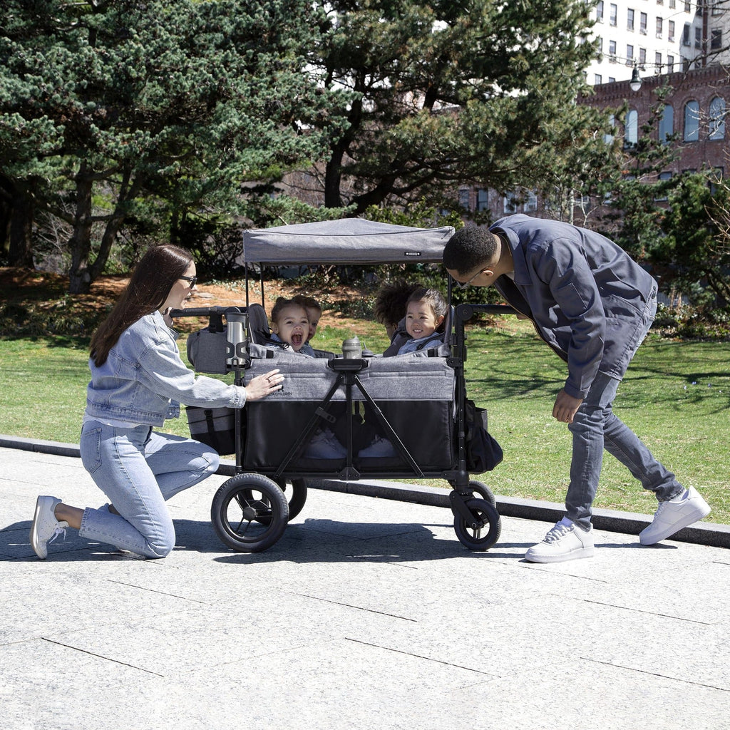 Jeep Wrangler Deluxe 4 Seater Stroller Wagon by Delta Children