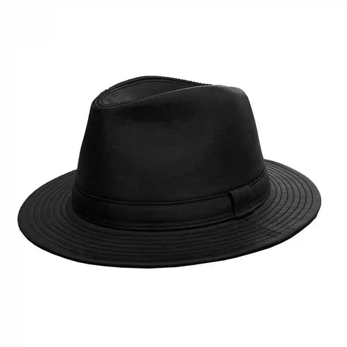 Abruzzo Genuine Leather Trilby Hat