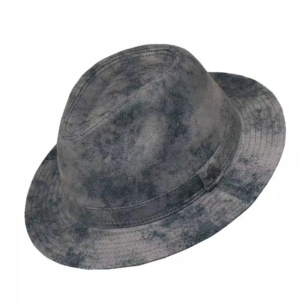 Abruzzo Genuine Leather Trilby Hat