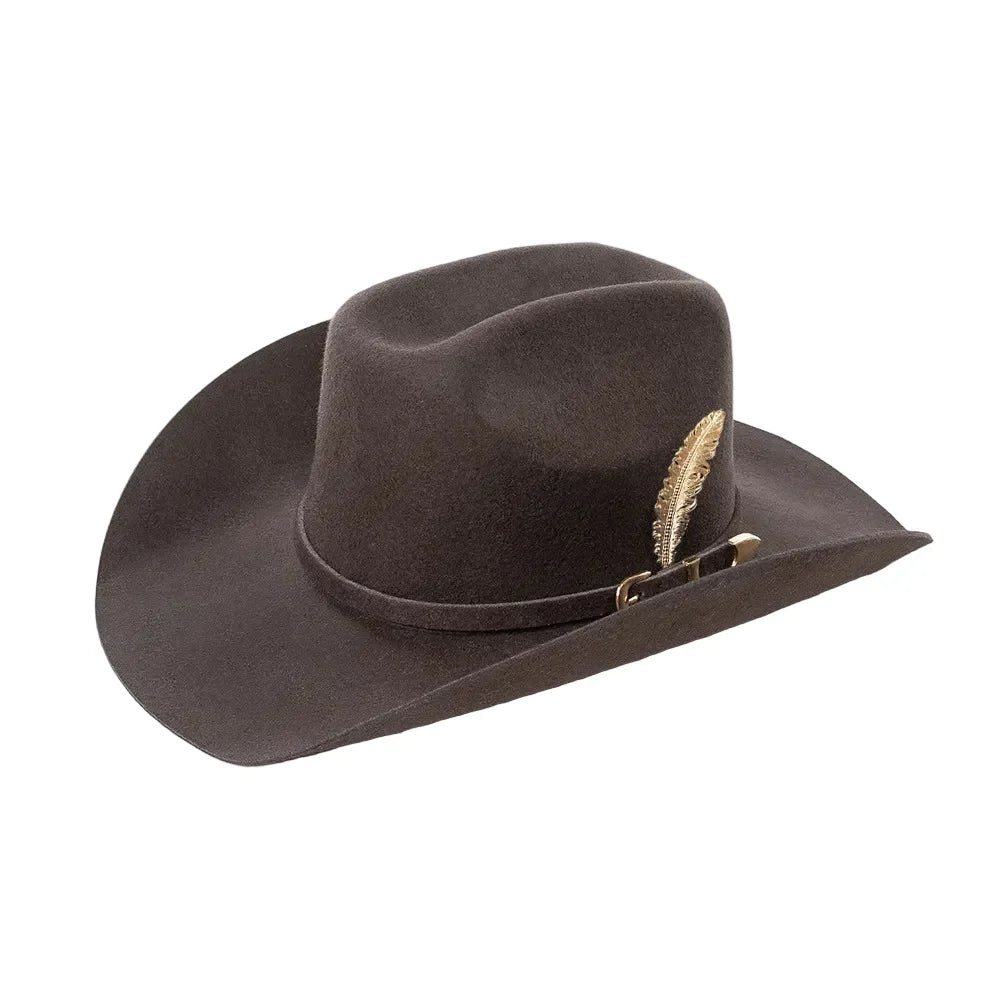 Albuquerque Wool Feather Western Cowboy Hat