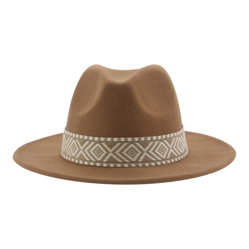 Arenys Mosaic Band Fedora Hat