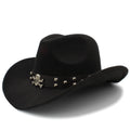 Black Pearl Wool Cowboy Hat