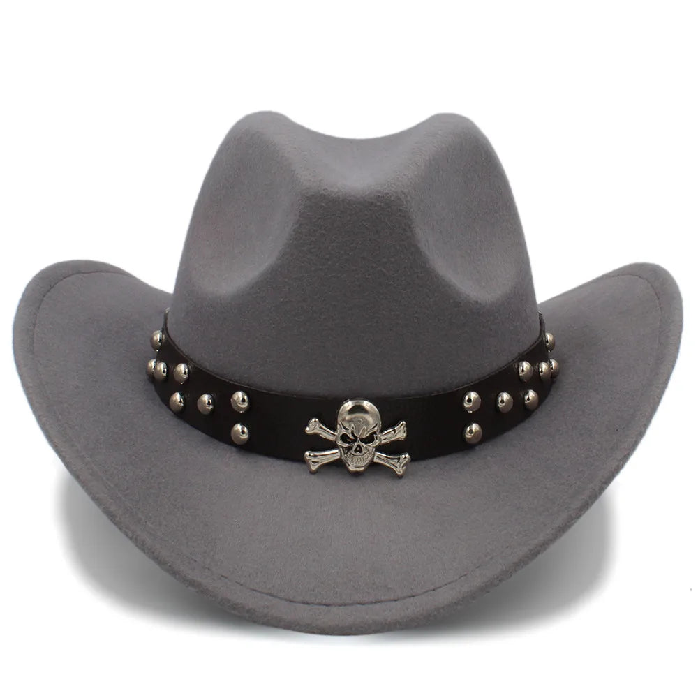 Black Pearl Wool Cowboy Hat