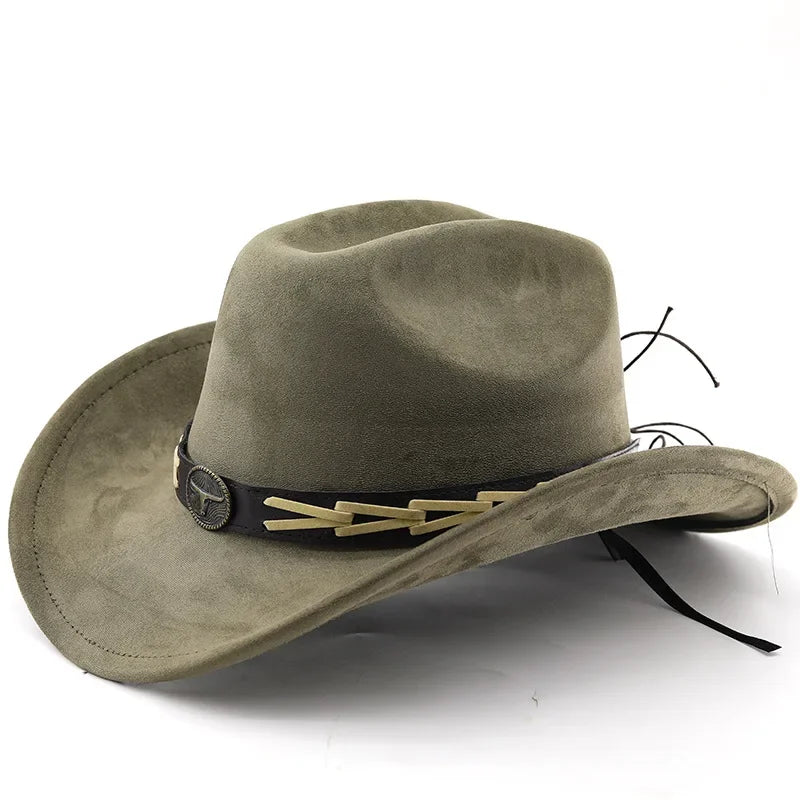 Bullhead Suede Cowboy Hat