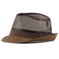 Capri Summer Mesh Trilby Hat