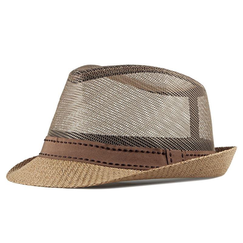 Capri Summer Mesh Trilby Hat