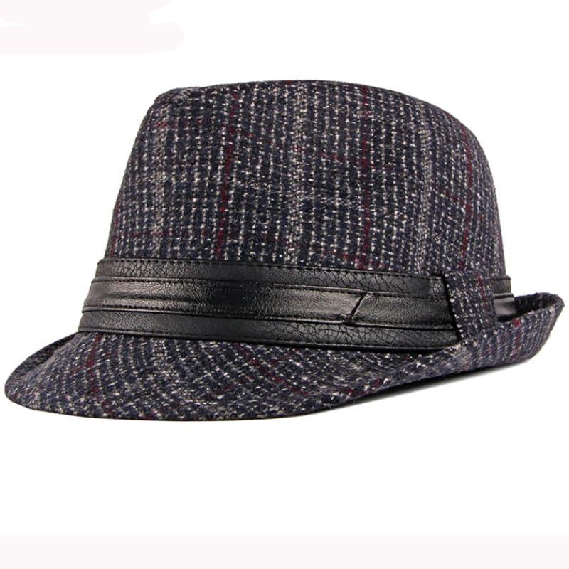 Charles Plaid Trilby Hat