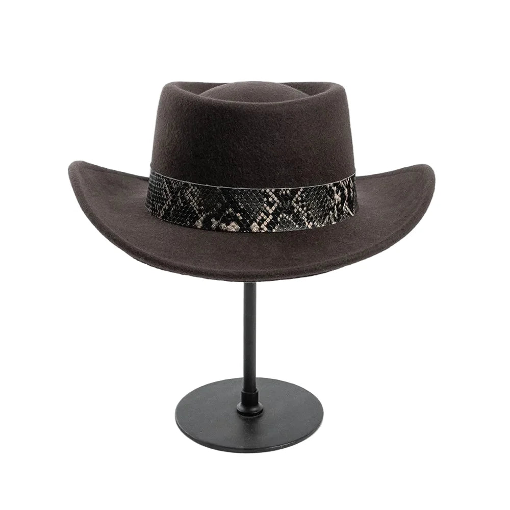 Chevalier Wool Cowboy Porkpie Hat