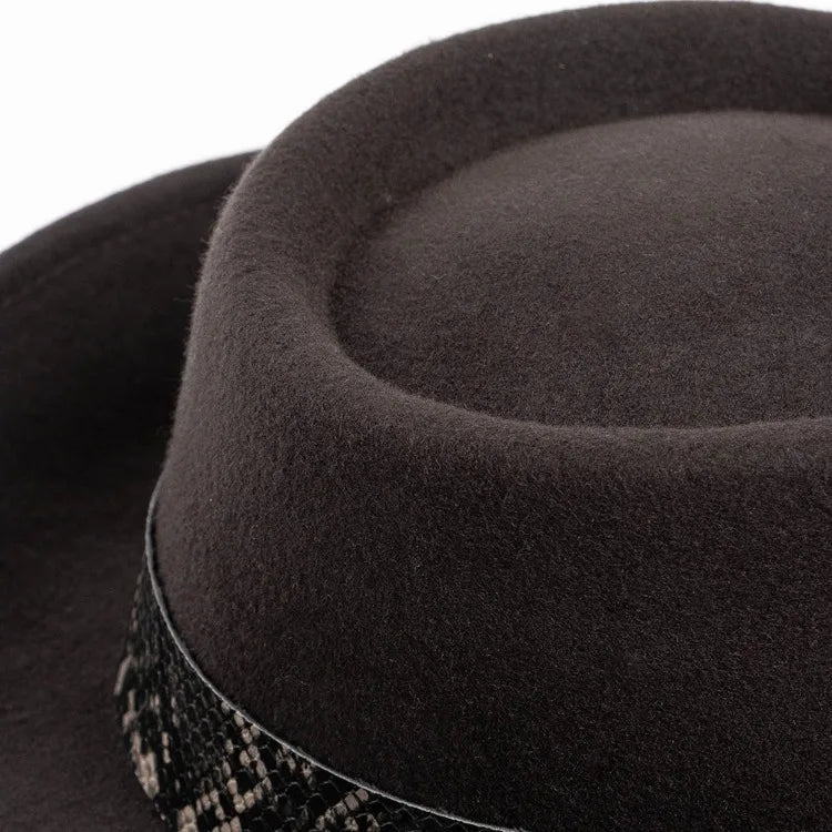 Chevalier Wool Cowboy Porkpie Hat