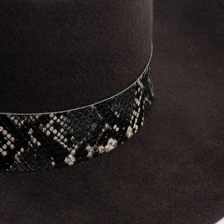 Chevalier Wool Cowboy Porkpie Hat