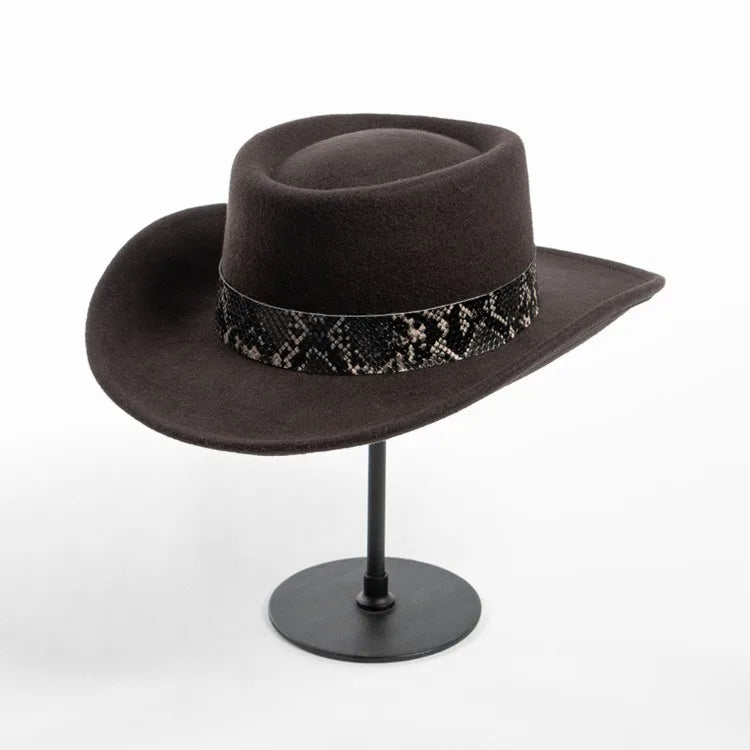 Chevalier Wool Cowboy Porkpie Hat
