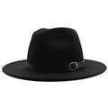Classic Plain Felt Fedora Hat