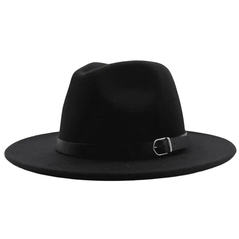Classic Plain Felt Fedora Hat