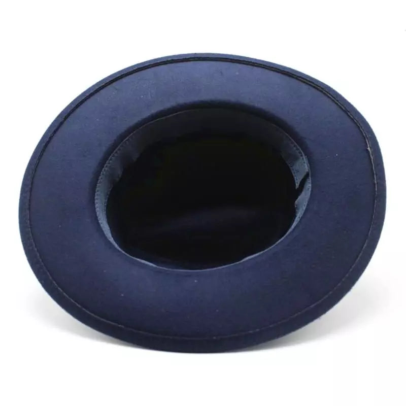 Classic Plain Felt Fedora Hat