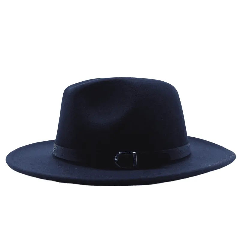 Classic Plain Felt Fedora Hat