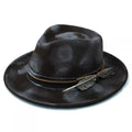 Denver Retro Handmade Burned Fedora Hat