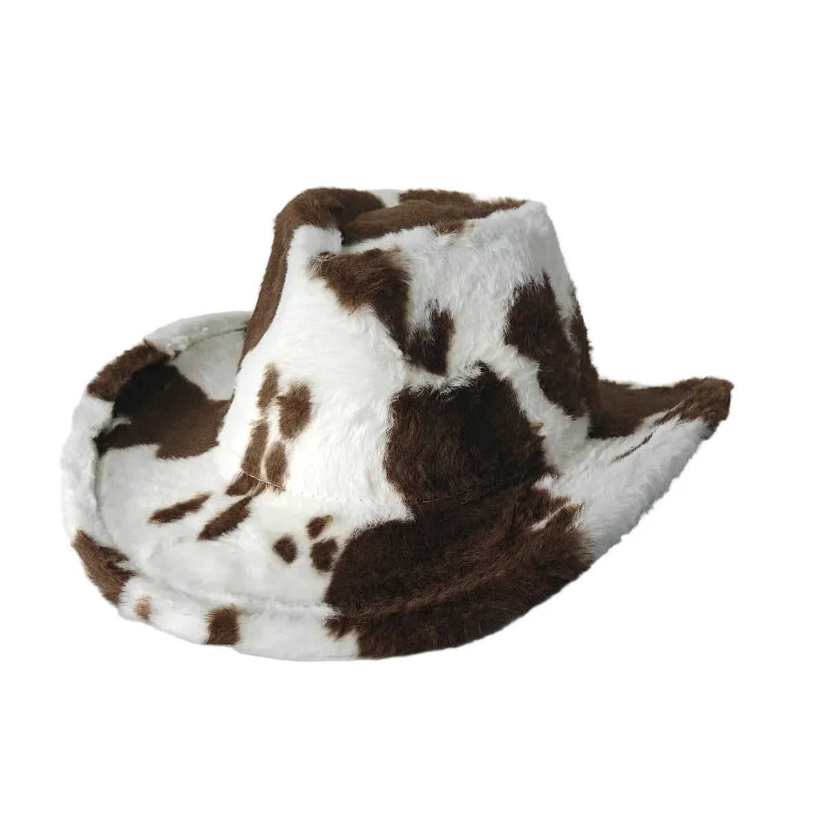 Fort Worth Leopard Print Fur Cotton Cowboy Hat