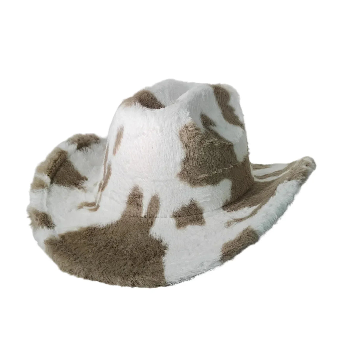 Fort Worth Leopard Print Fur Cotton Cowboy Hat