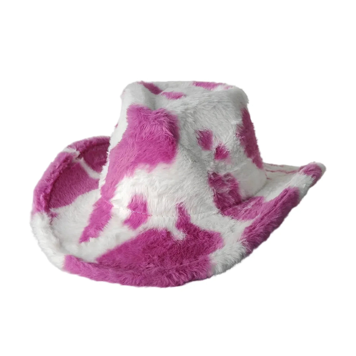 Fort Worth Leopard Print Fur Cotton Cowboy Hat