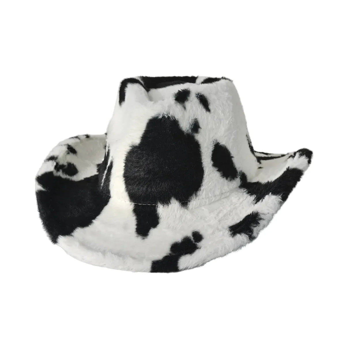 Fort Worth Leopard Print Fur Cotton Cowboy Hat