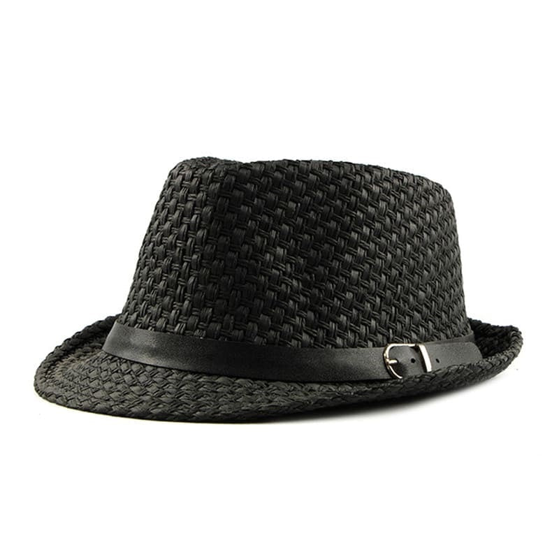 Riviera Summer Straw Trilby Hat