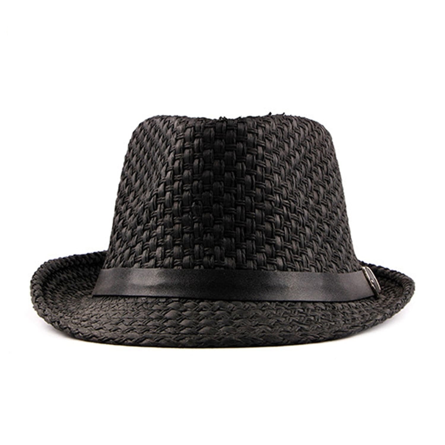 Riviera Summer Straw Trilby Hat