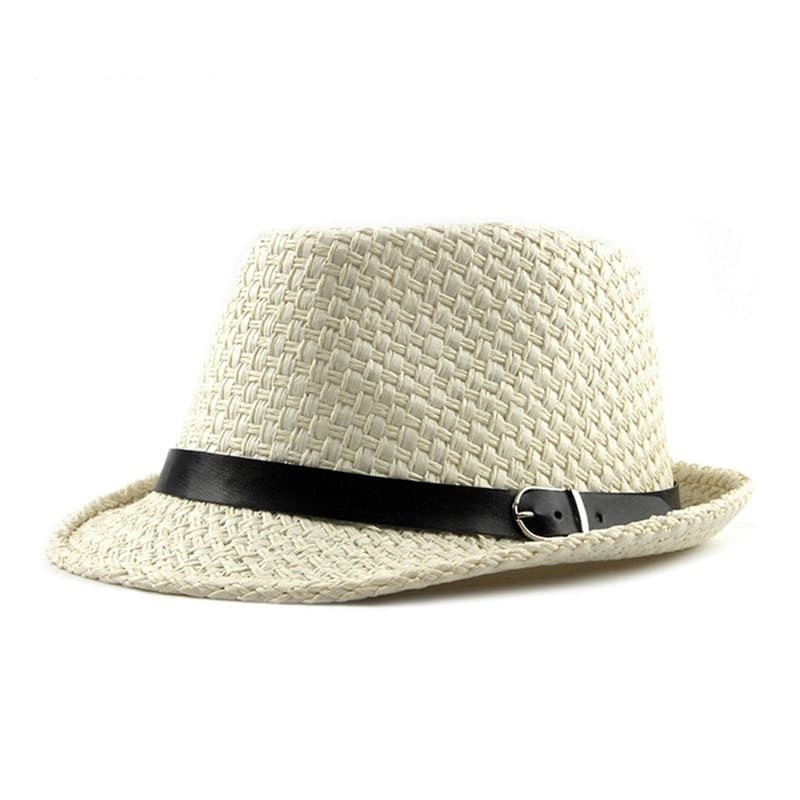 Riviera Summer Straw Trilby Hat