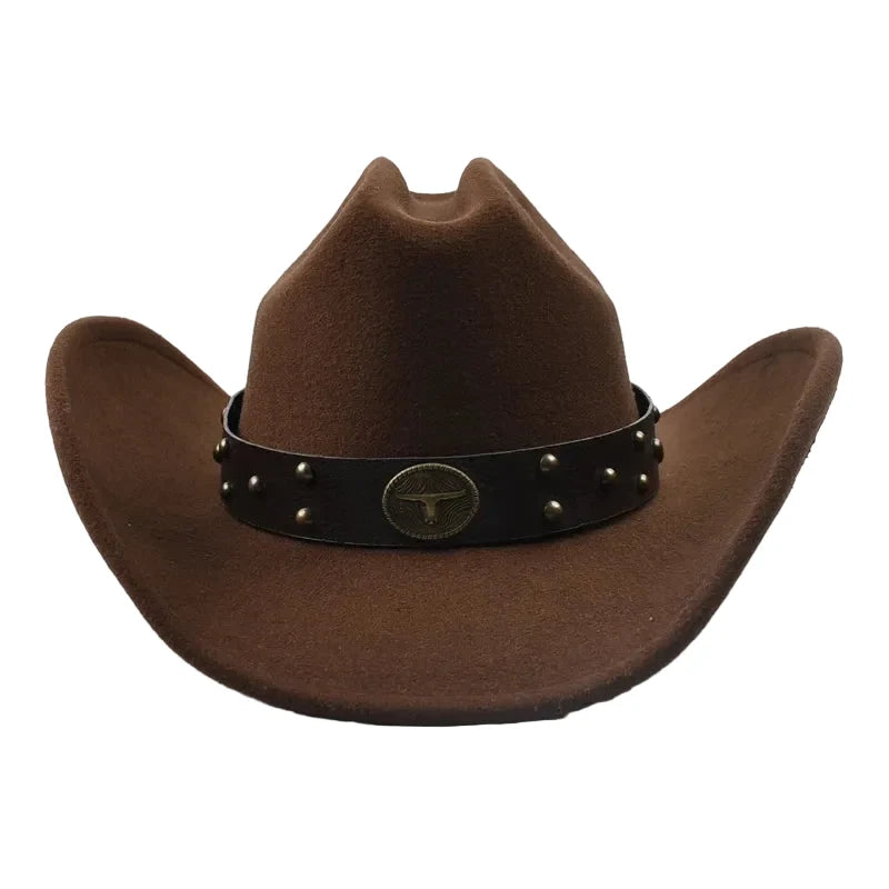 Golden Buffalo Cotton Western Cowboy Hat