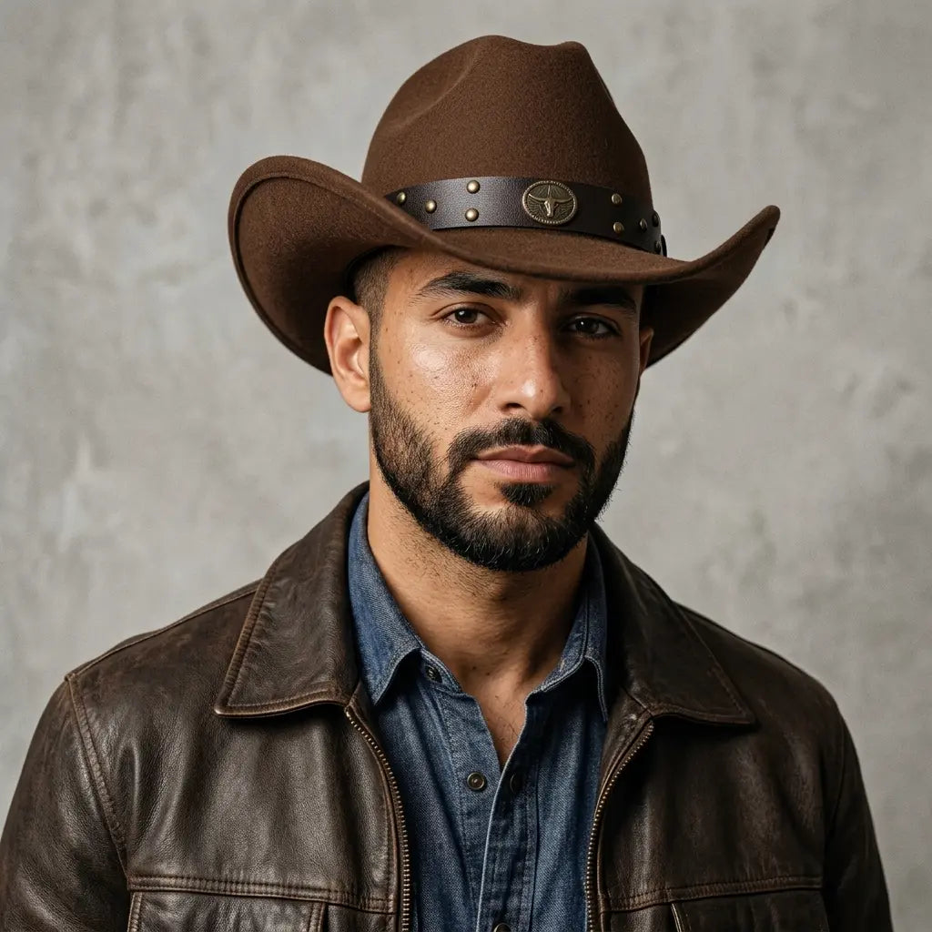 Golden Buffalo Cotton Western Cowboy Hat