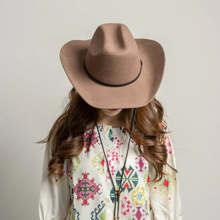 Golden Bull Wool Western Cowboy Hat