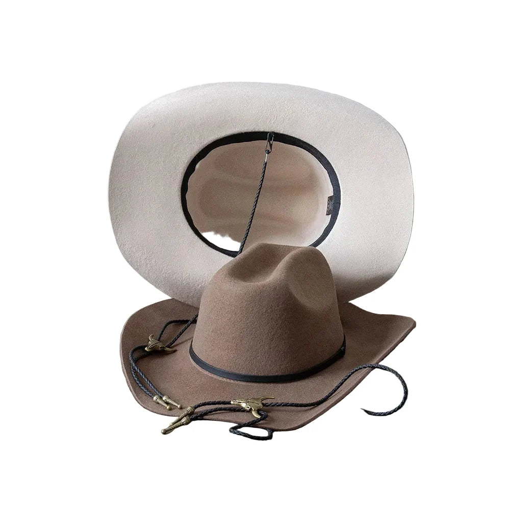 Golden Bull Wool Western Cowboy Hat