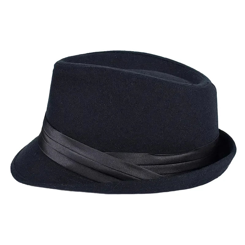 Goldstone Black Felt Trilby Hat