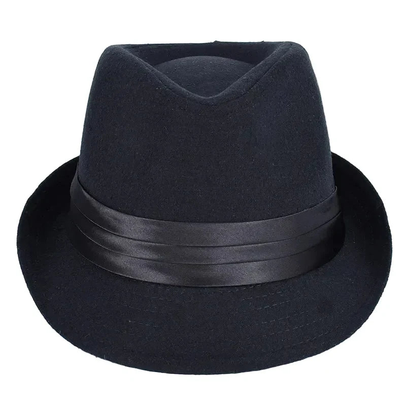 Goldstone Black Felt Trilby Hat