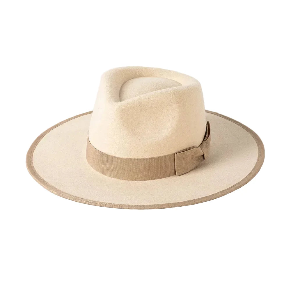 Greenberg Wide-Brim Wool Fedora Hat