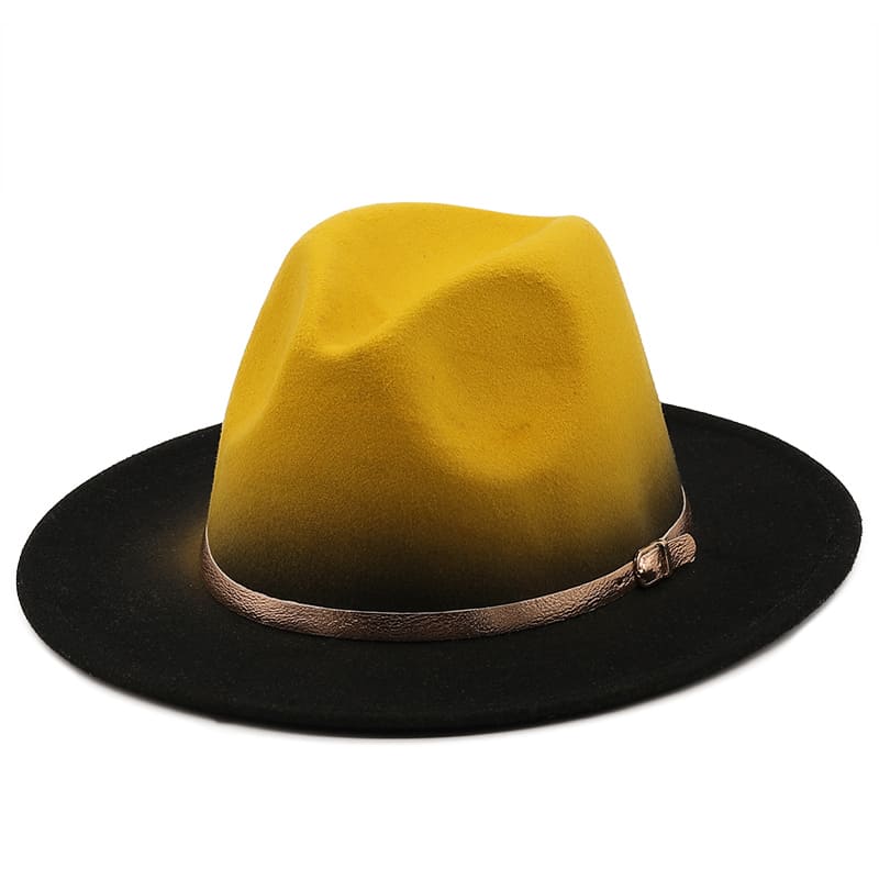 Indie Color Gradient Fedora Hat