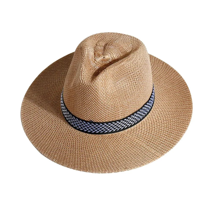 Ipanema Summer Straw Fedora Hat