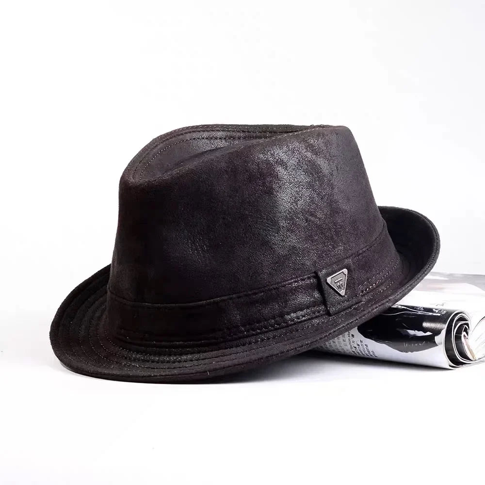 Jackson Genuine Leather Trilby Hat