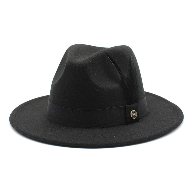 Killeen Feather Wool Fedora Hat