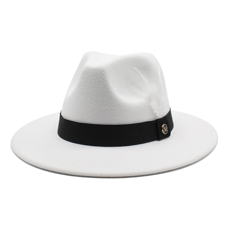 Killeen Feather Wool Fedora Hat