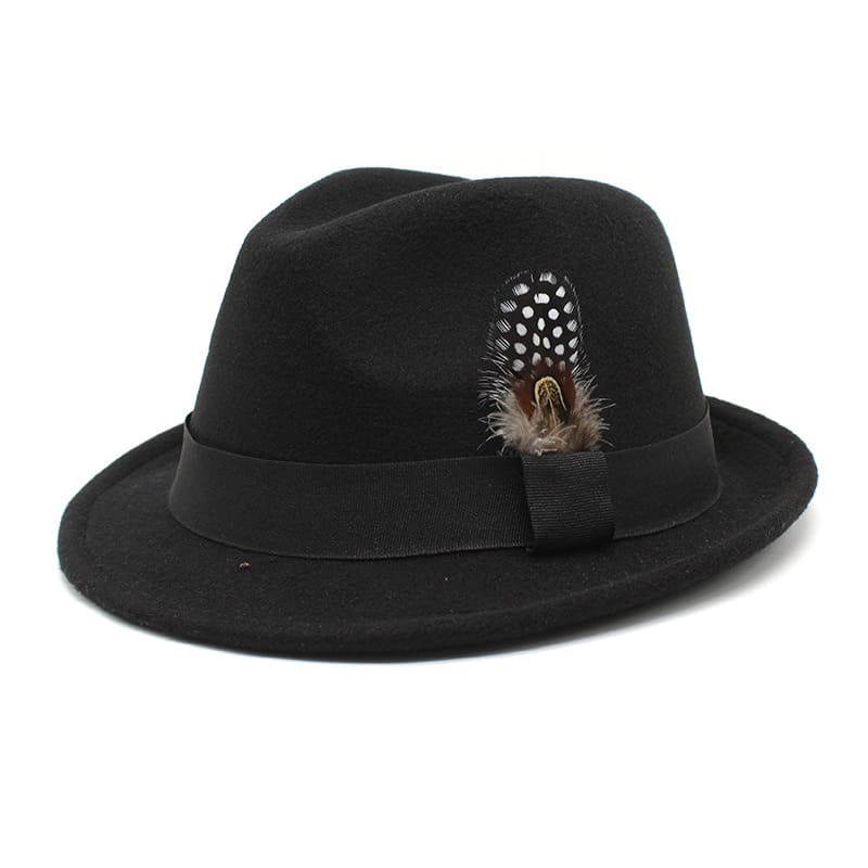 Kolding Feather Wool Trilby Hat